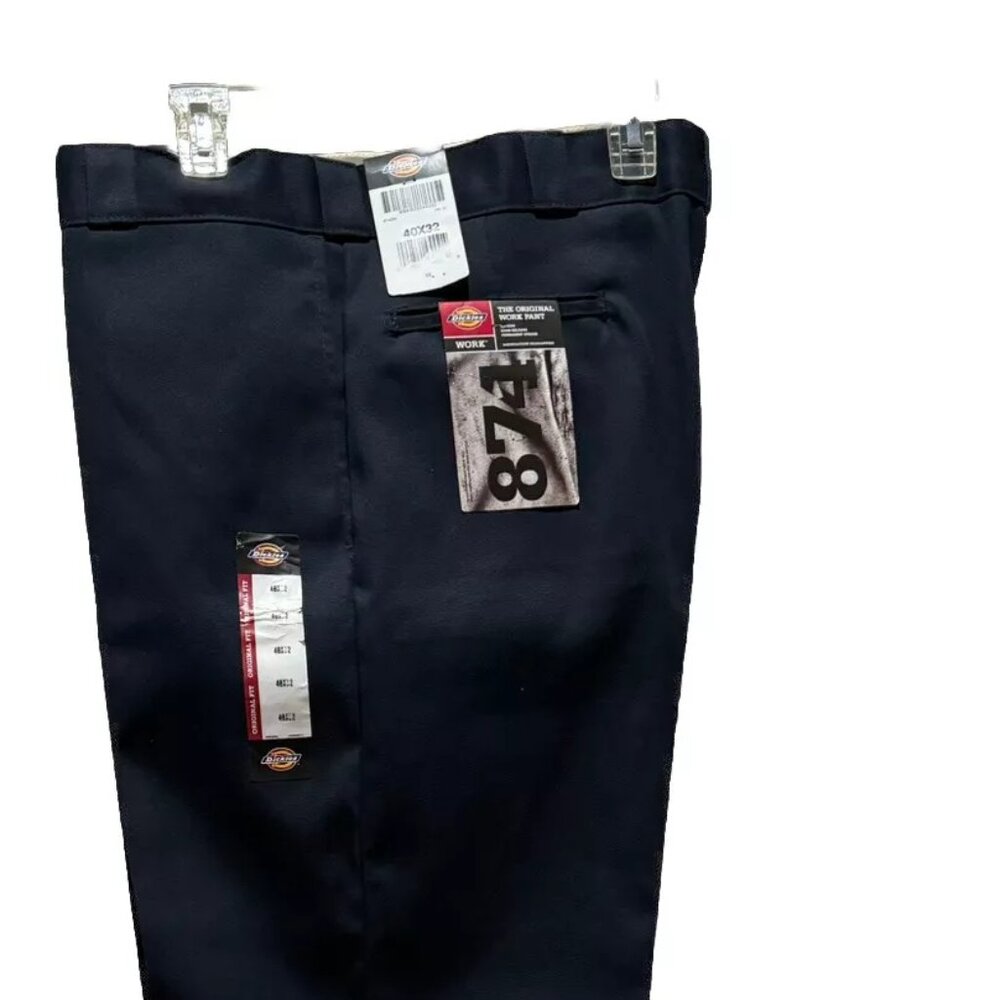 Dickies New 874 Plain Front 40 X 32 NWT Twill Pants
